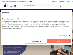 'iafstore.com' screenshot