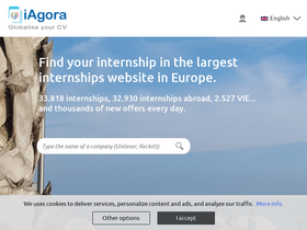 'iagora.com' screenshot