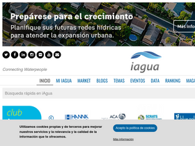 'iagua.es' screenshot