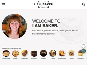 'iambaker.net' screenshot
