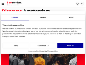 'iamsterdam.com' screenshot