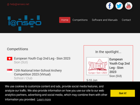 'ianseo.net' screenshot