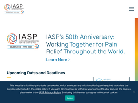 'iasp-pain.org' screenshot