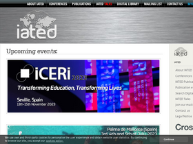 'iated.org' screenshot