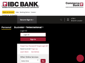 'ibc.com' screenshot