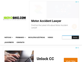'iberobike.com' screenshot