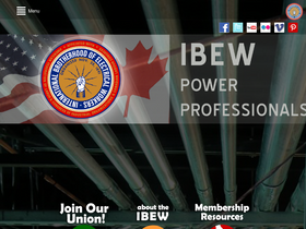 'ibew.org' screenshot