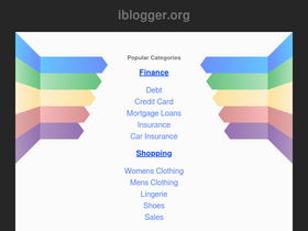 'iblogger.org' screenshot