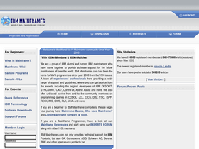 'ibmmainframes.com' screenshot