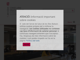 'ibsalut.es' screenshot