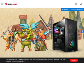 'ibuypower.com' screenshot