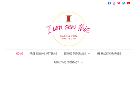 'icansewthis.com' screenshot