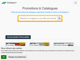 'icatalogue.fr' screenshot