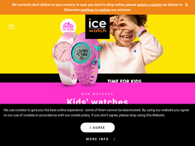 'ice-watch.com' screenshot