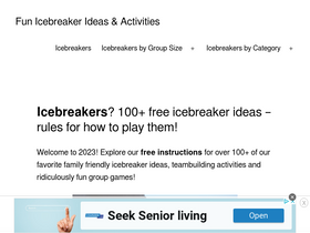 'icebreakers.ws' screenshot