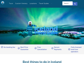 'icelandtravelguide.is' screenshot