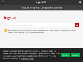 'icgc.cat' screenshot