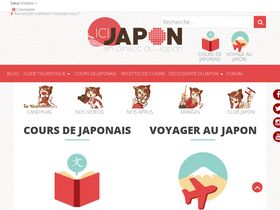 'ici-japon.com' screenshot