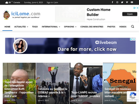 'icilome.com' screenshot