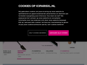 'iciparisxl.nl' screenshot