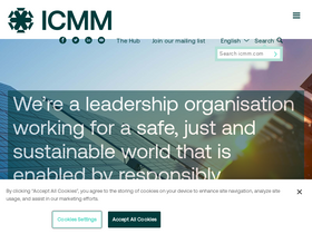 'icmm.com' screenshot