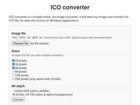 'icoconverter.com' screenshot