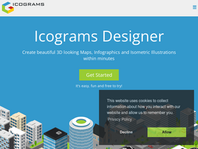 'icograms.com' screenshot