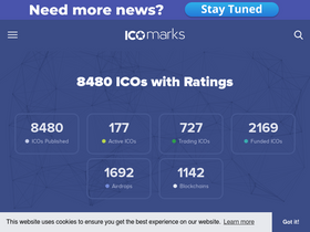 'icomarks.com' screenshot