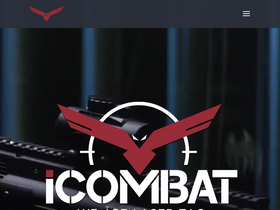'icombat.com' screenshot