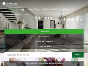 'iconacasa.com' screenshot