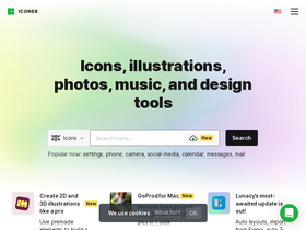 'icons8.com' screenshot