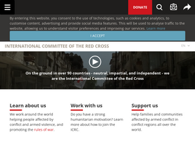 'icrc.org' screenshot