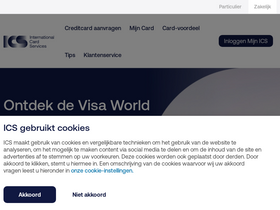 'icscards.nl' screenshot