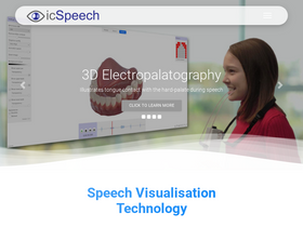 'icspeech.com' screenshot