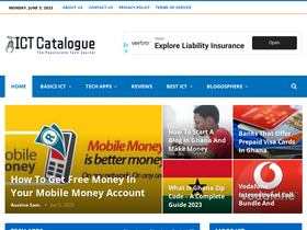 'ictcatalogue.com' screenshot