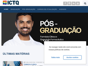 'ictq.com.br' screenshot