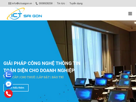 'ictsaigon.vn' screenshot