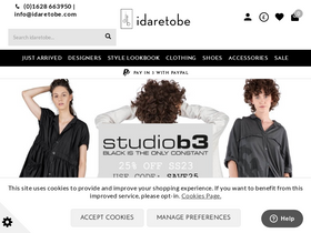 'idaretobe.com' screenshot