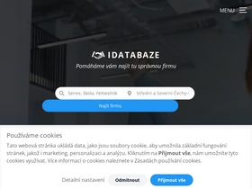 'idatabaze.cz' screenshot