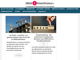 'ideal-investisseur.fr' screenshot