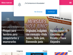 'ideasnuevas.net' screenshot