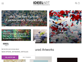 'ideelart.com' screenshot