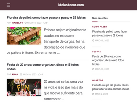 'ideiasdecor.com' screenshot