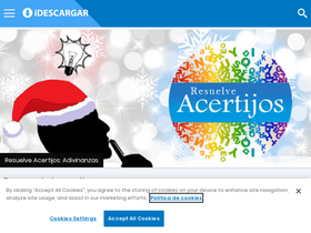 'idescargar.com' screenshot