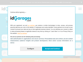 'idgarages.com' screenshot