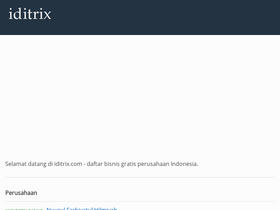 'iditrix.com' screenshot