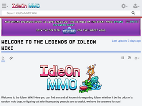 'idleon.wiki' screenshot