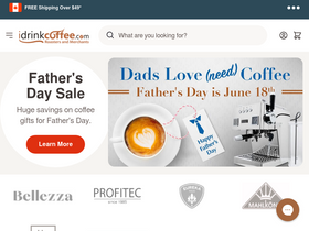 'idrinkcoffee.com' screenshot