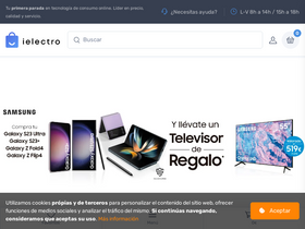 'ielectro.es' screenshot
