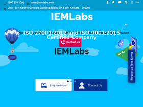 'iemlabs.com' screenshot